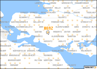 map of Benz