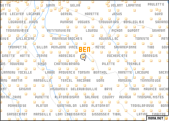 map of Ben