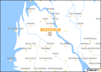 map of Beorikajo