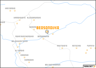 map of Beosonovka