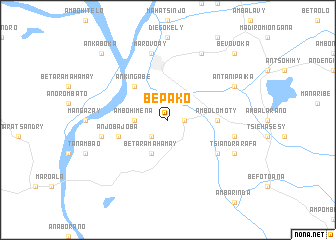 map of Bepako