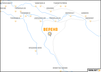 map of Bepeha