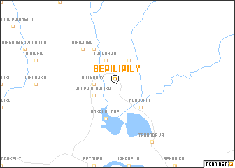 map of Bepilipily