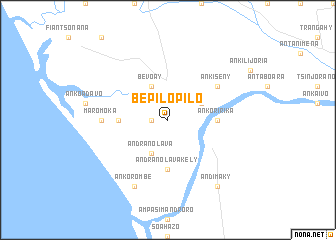 map of Bepilopilo