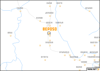 map of Beposo