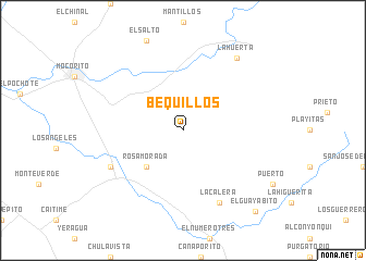 map of Bequillos