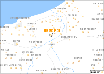 map of Berafaï