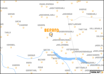 map of Berānd
