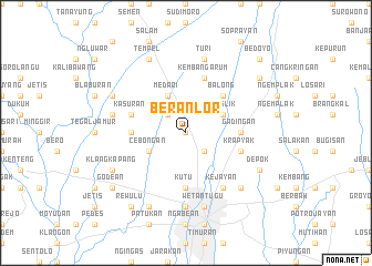 map of Beran-lor