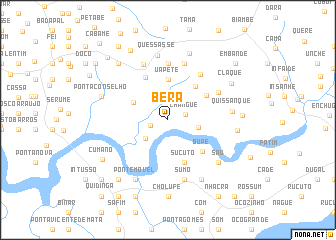 map of Bera