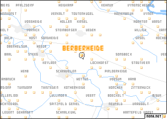 map of Berberheide
