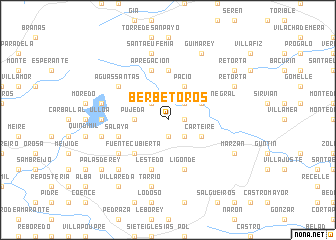map of Berbetoros