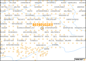 map of Berbruggen