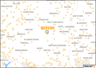 map of Berean