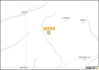 map of Berea