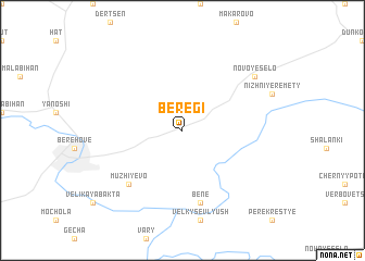 map of Beregi