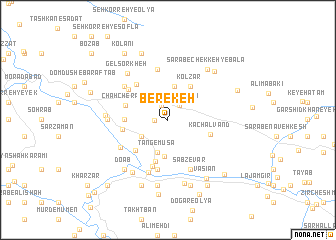 map of Berekeh