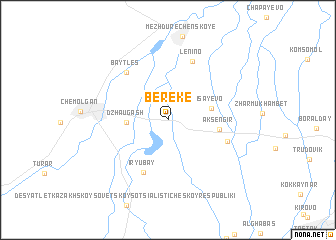 map of Bereke