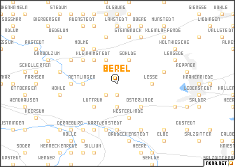 map of Berel