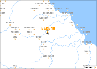 map of Berema
