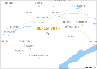 map of Beresnyata