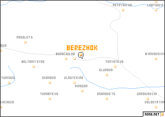 map of Berezhok