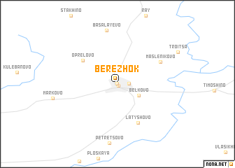 map of Berezhok