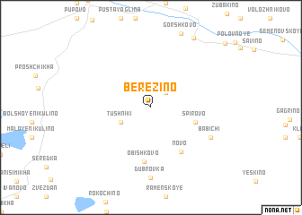 map of Berezino