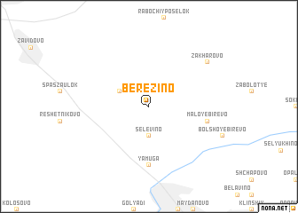 map of Berezino