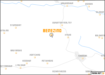 map of Berezino