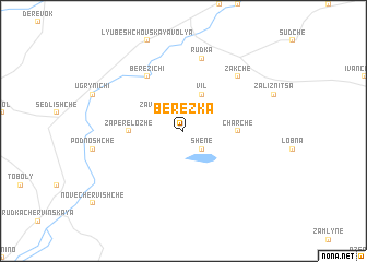 map of Berëzka