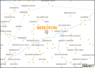 map of Bereznyak