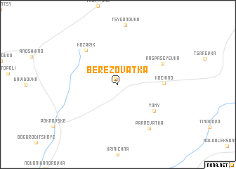 map of Berezovatka