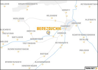 map of Berezovchik