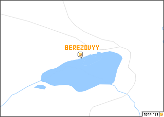 map of Berëzovyy