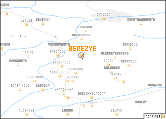 map of Berez\