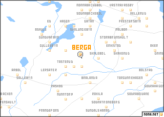 map of Berga