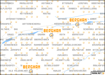 map of Bergham