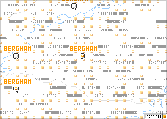map of Bergham
