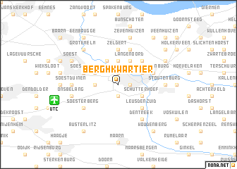 map of Berghkwartier