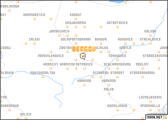 map of Bergov