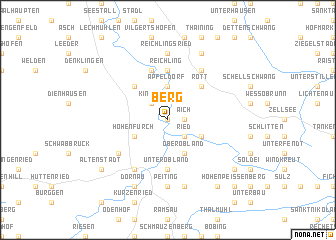 map of Berg