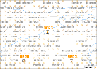 map of Berg