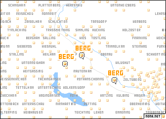 map of Berg