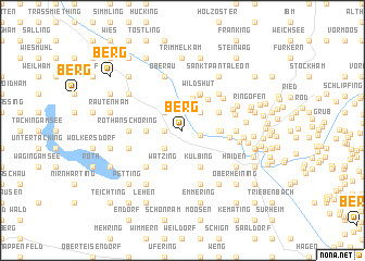 map of Berg