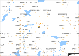 map of Berg