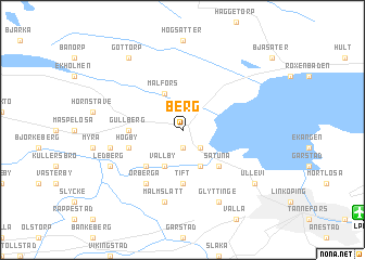 map of Berg