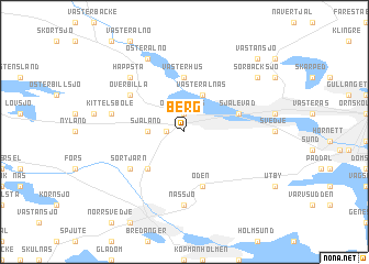 map of Berg