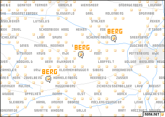 map of Berg