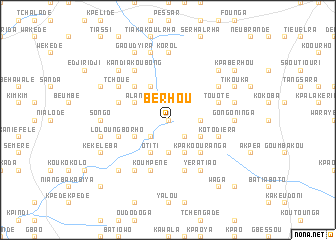 map of Berhou